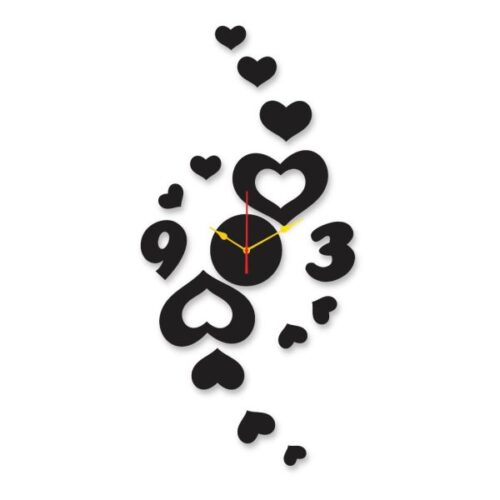 Three Nine Heart Clock